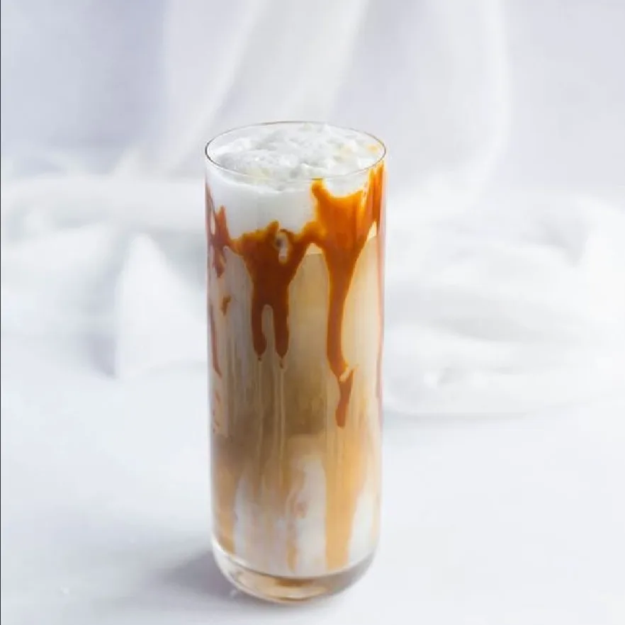 Café caramelo gelado