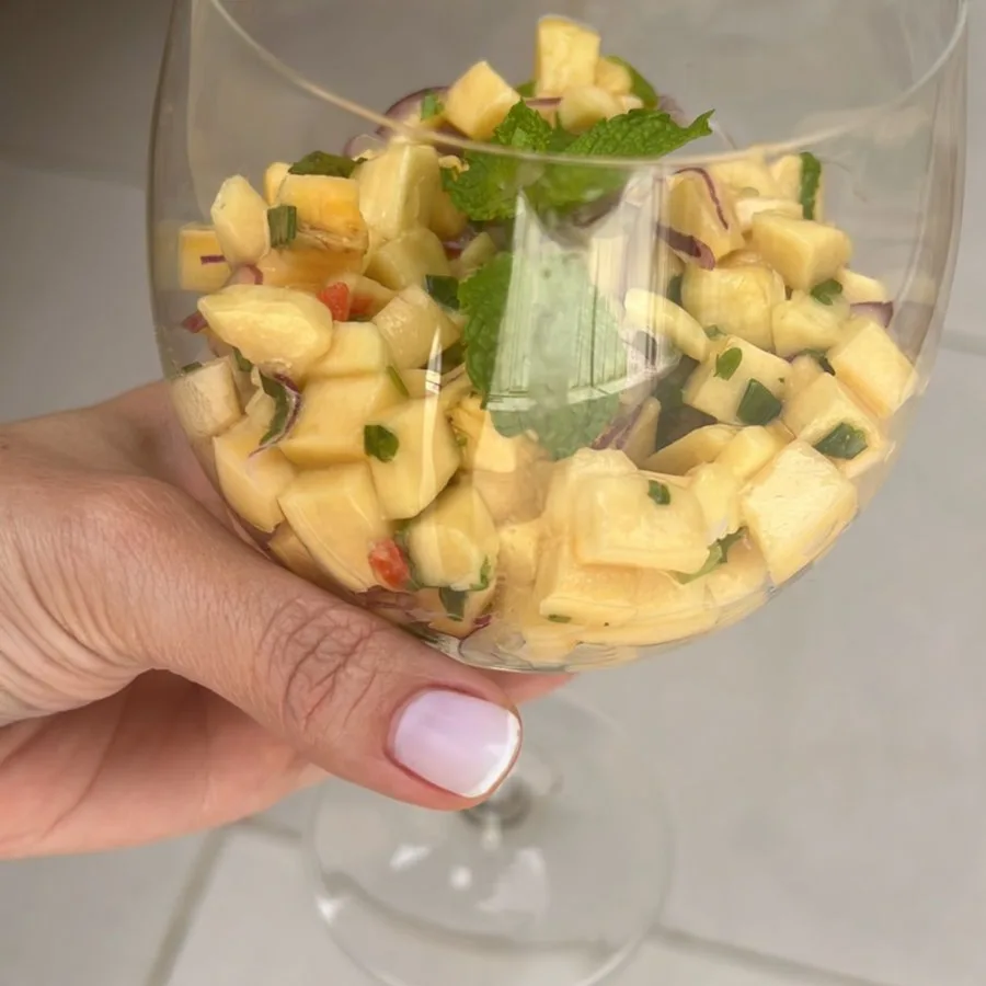 Ceviche de banana da terra