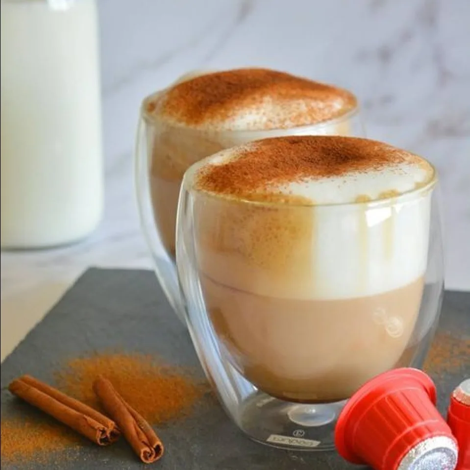 Espresso macchiato canela