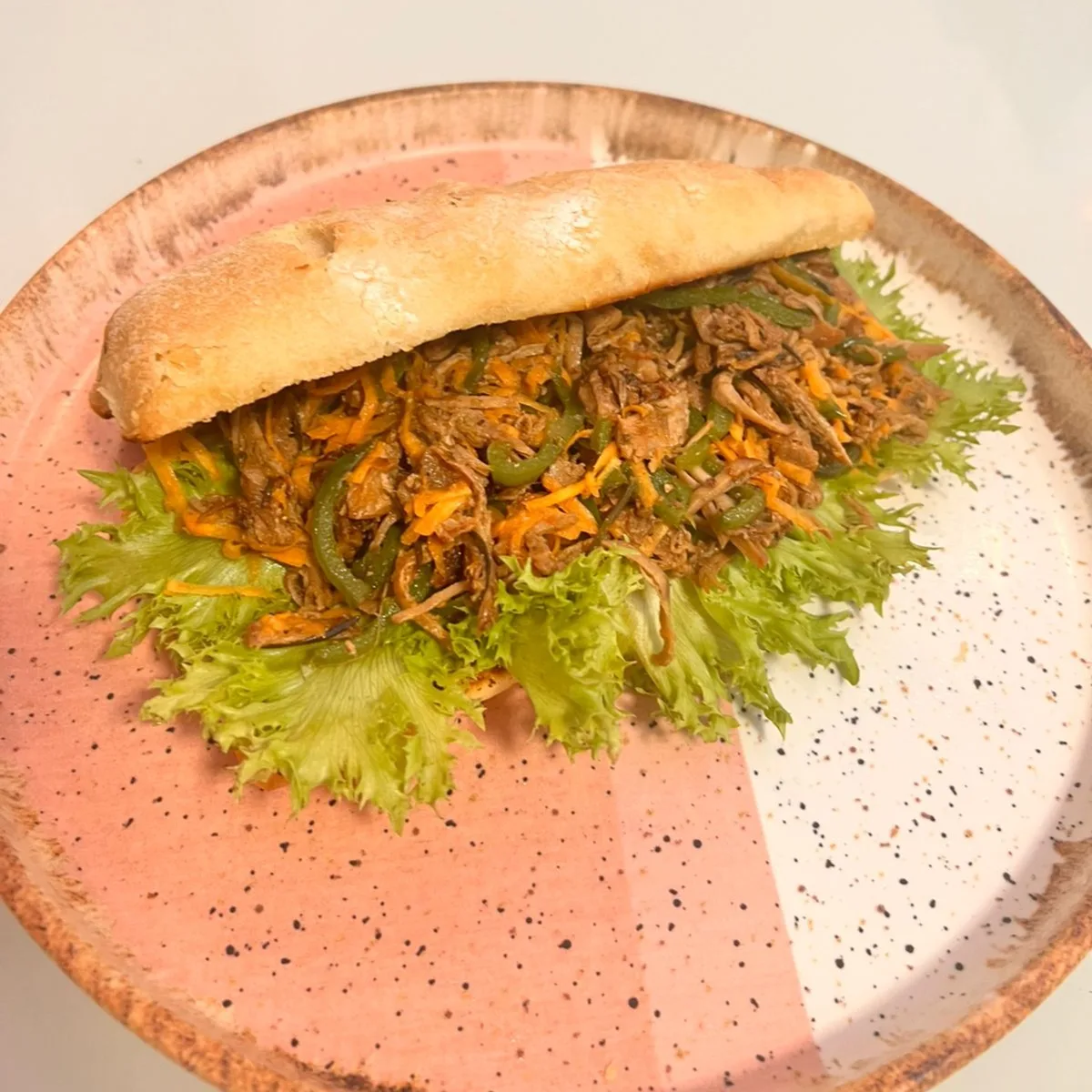 Sanduíche de porco